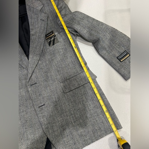 NWT Haggar Blazer Herringbone 40R Sport Coat - Picture 9 of 10